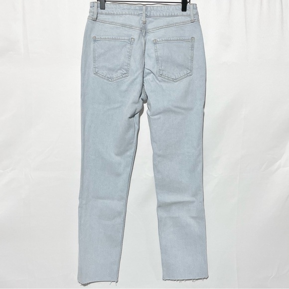 New ASOS Design Raw Hem Skinny Jeans Vintage Light Wash Stretch Denim Size 28 - Picture 8 of 16